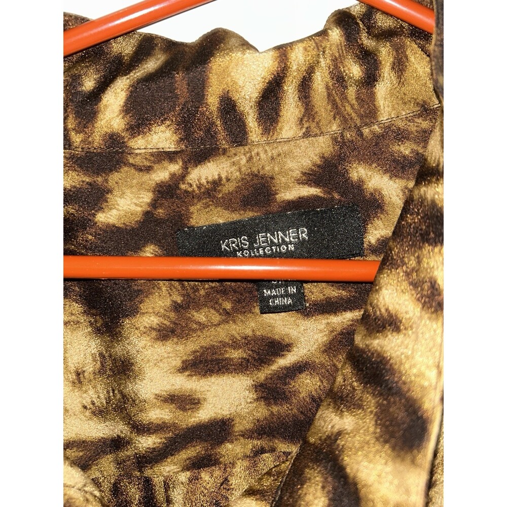 Sz 3X By Kris Jenner. Animal Print Fabric. Looks Luxurious. Very Stylish - Picture 6 of 6